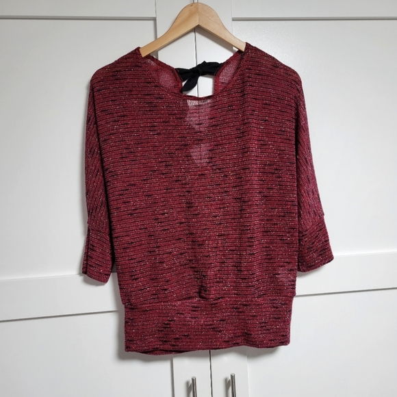 ✨️3 For $30✨️By & By Top With Tie Up Open Back (M) - Picture 1 of 12